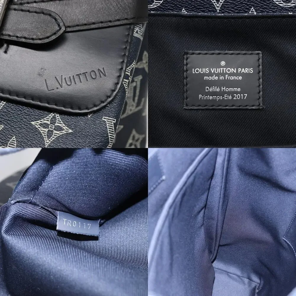 Louis Vuitton Monogram Savanna Steamer Backpack Black